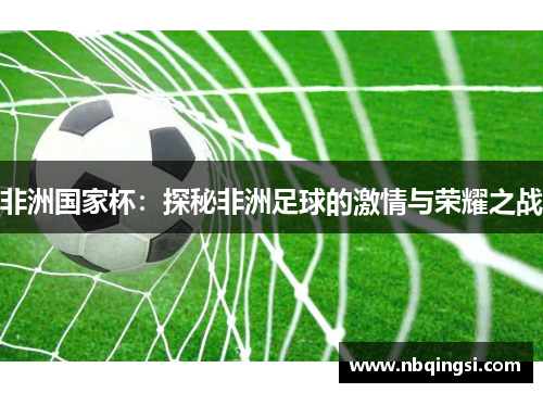 非洲国家杯：探秘非洲足球的激情与荣耀之战